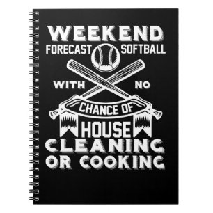 Softball Player Coach Fan Funny Quotes 71 player Notitieboek