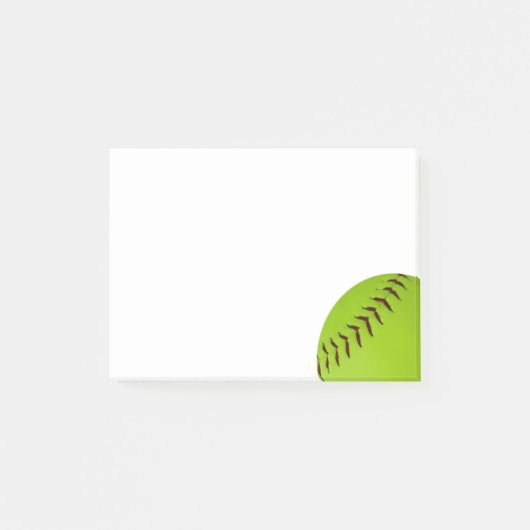 softball post het nota neemt van post-it® notes (Voorkant)
