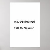 Softball Poster (Voorkant)