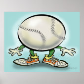 Softball-Poster Poster (Voorkant)