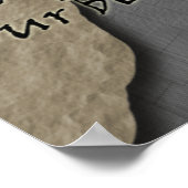 Softball-Poster Poster (Hoek)