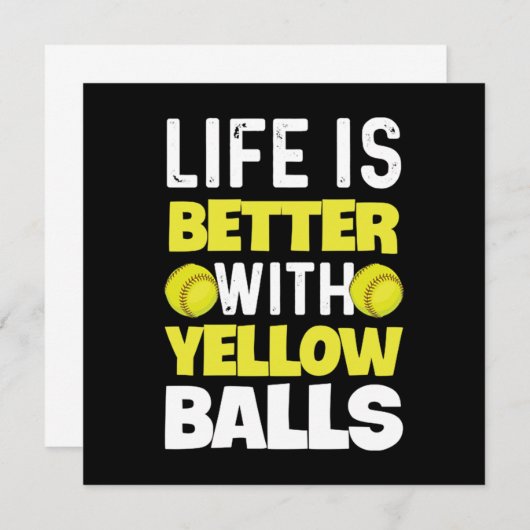 Softball-prijsopgave voor een Softball Pitcher Bedankkaart (Voorkant / Achterkant)