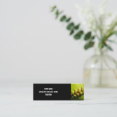 Softball-profielkaart Mini Visitekaartje (Staand voorkant)