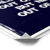 Softball Quottes Blue Collage 1-4 Poster (Hoek)