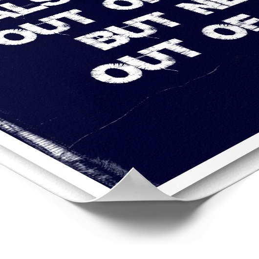 Softball Quottes Blue Collage 1-4 Poster (Hoek)