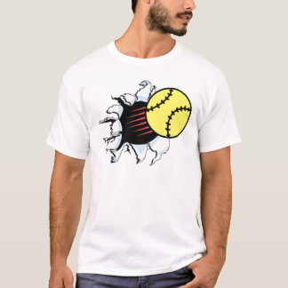 Softball Rip hem T-shirt
