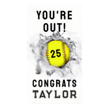 Softball Senior Night Afstuderen