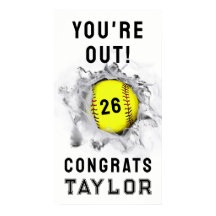 Softball Senior Night Afstuderen