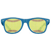 Softball Shades Retro Zonnebril (Voorkant)