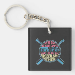 Softball Sleutelhanger