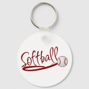 Softball Sleutelhanger