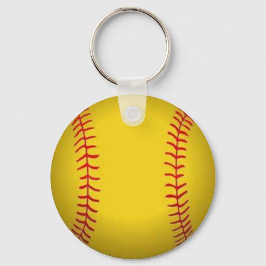 Softball Sleutelhanger (Voorkant)