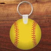 Softball Sleutelhanger (Voorkant)