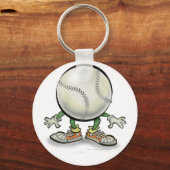 Softball Sleutelhanger (Voorkant)