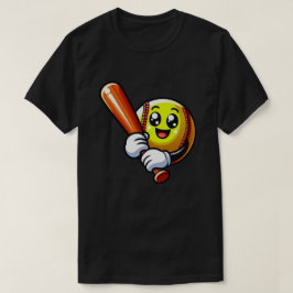 Softball Smiles: vechten voor de lol! T-shirt