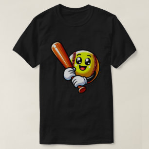 Softball Smiles: vechten voor de lol! T-shirt