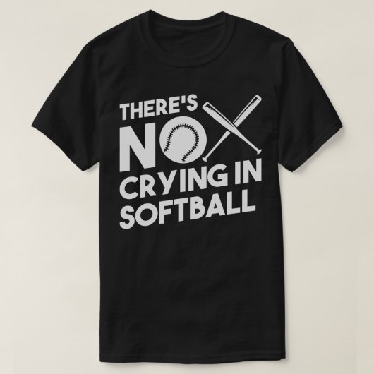 Softball SoftballRacket T-shirt (Design voorkant)