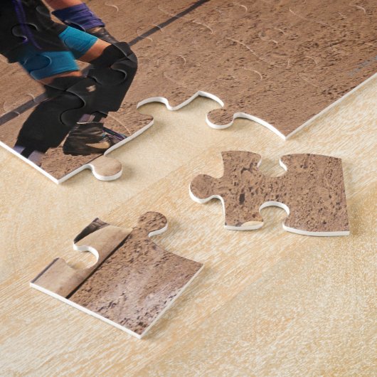 Softball-spel Legpuzzel (Zijkant)