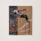 Softball-spel Legpuzzel (Verticaal)