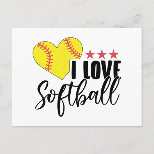 Softball-speler | Coach-cadeautjes voor Softballer Briefkaart (Voorkant)