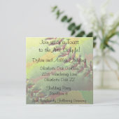 Softball Sports Wedding Theme Reception Kaart (Staand voorkant)