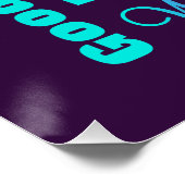 Softball Sporttermen Rainbow Cool Typografie Perfect Poster (Hoek)