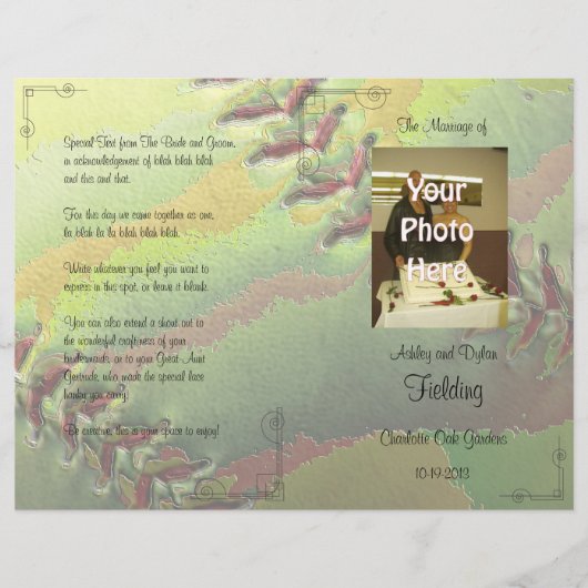 Softball Sportthema Fotoweduwenprogramma (Voorkant)