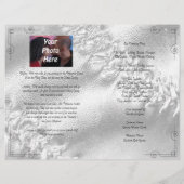 Softball Sportthema Fotoweduwenprogramma (Achterkant)