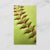 Softball Sportveld Visitekaartje (Achterkant)