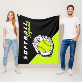 Softball Squad Fleece Deken