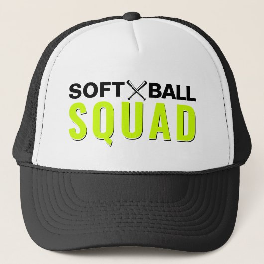 Softball Squad Trucker Pet (Voorkant)