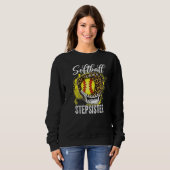 Softball Stepzus Leopard Glove Day Moeders Trui (Voorkant volledig)