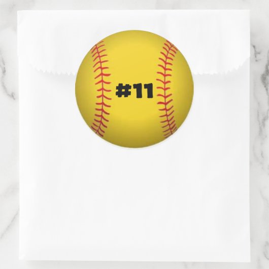 Softball Sticker (Tas)