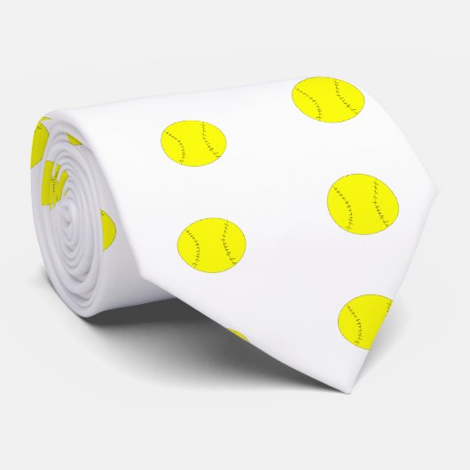 softball stropdas (Opgerold)