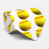 Softball Stropdas (Opgerold)