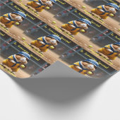 Softball Superstar: Het grote spel van het cavia, Cadeaupapier (Hoek)