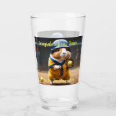 Softball Superstar: Het grote spel van het cavia, Glas (Voorkant)