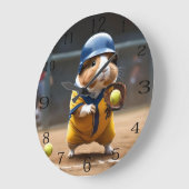 Softball Superstar: Het grote spel van het cavia, Klok (Hoek)
