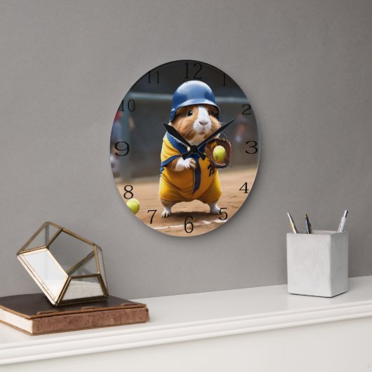 Softball Superstar: Het grote spel van het cavia, Klok (Kantoor)