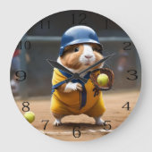 Softball Superstar: Het grote spel van het cavia, Klok (Voorkant)