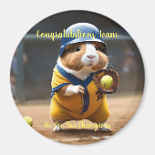 Softball Superstar: Het grote spel van het cavia, Magneet (Voorkant)