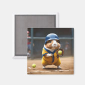 Softball Superstar: Het grote spel van het cavia, Magneet (Voorkant / Achterkant)