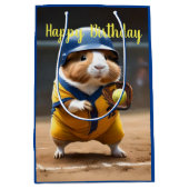 Softball Superstar: Het grote spel van het cavia, Medium Cadeauzakje (Voorkant)