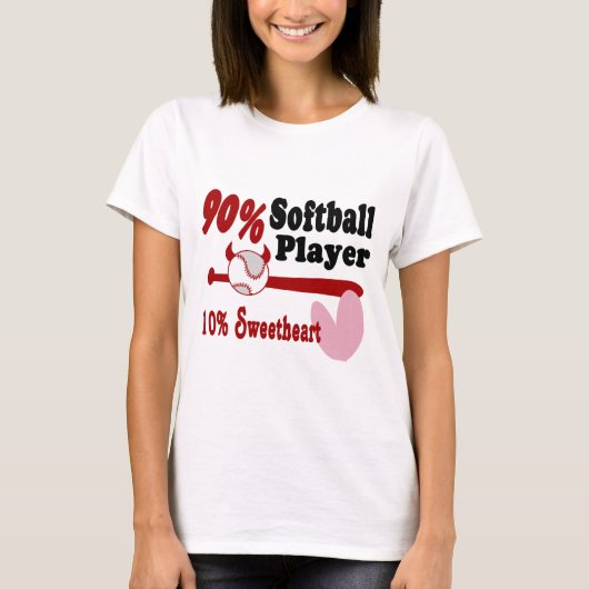 Softball Sweeat T-shirt (Voorkant)