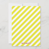 Softball Swing op Over Verjaardag Kaart (Achterkant)