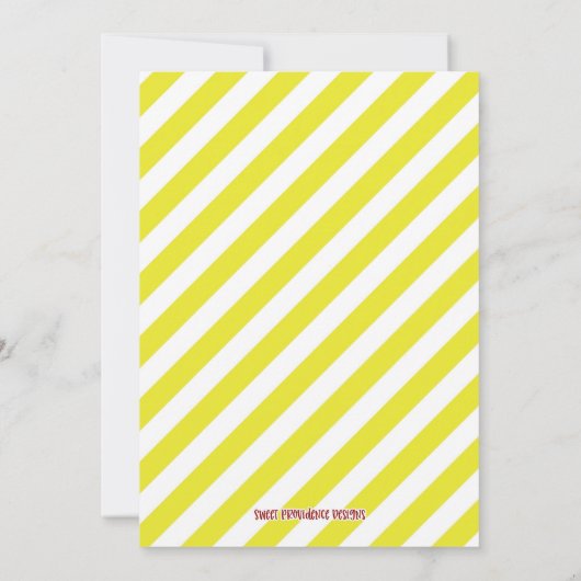 Softball Swing op Over Verjaardag Kaart (Achterkant)