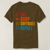 softball t-shirt (Design voorkant)