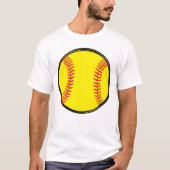 Softball T-shirt (Voorkant)