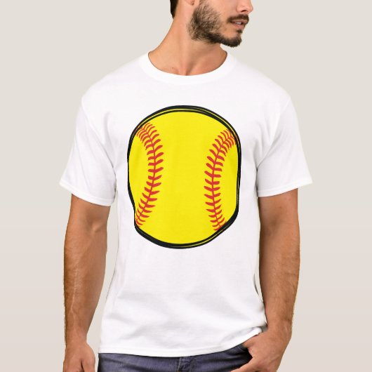 Softball T-shirt (Voorkant)