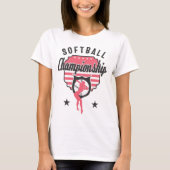 Softball T-shirt (Voorkant)